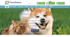 Desktop Screenshot of dierendokters.com